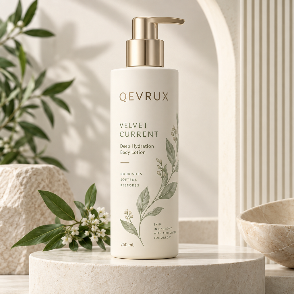 QEVRUX® VELVET CURRENT Deep Hydration Body Lotion