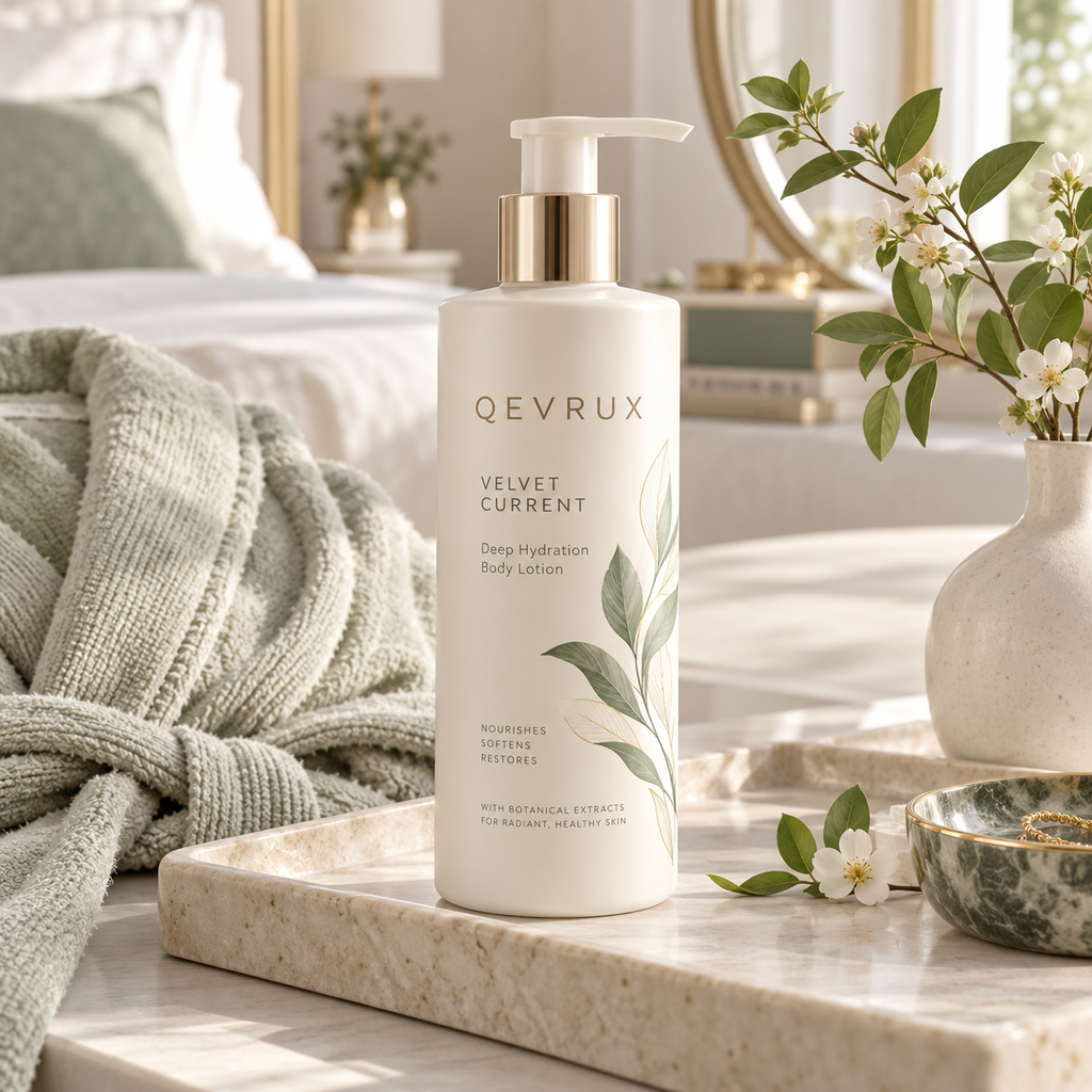 QEVRUX® VELVET CURRENT Deep Hydration Body Lotion