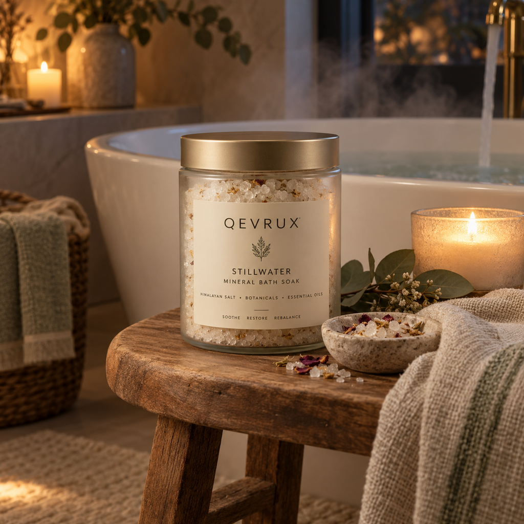 QEVRUX® STILLWATER Mineral Bath Soak
