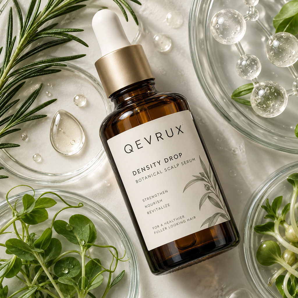 QEVRUX® DENSITY DROP Botanical Scalp Serum