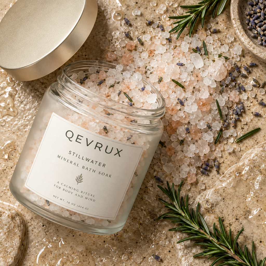 QEVRUX® STILLWATER Mineral Bath Soak